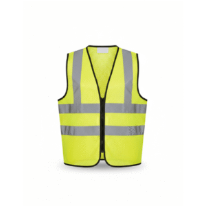 SAFETY VEST FABRIC GREEN L