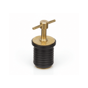 BRASS DRAIN  TURN PLUG 1"