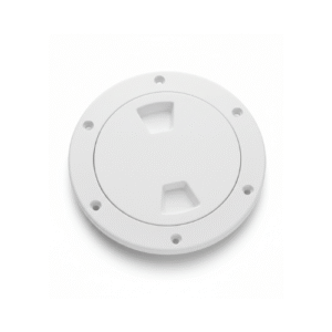 DACK PLATE 6",WHITE AAA