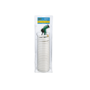 SEACHOICE COIL HOSE W/SPARYER 1/2" X 25FT