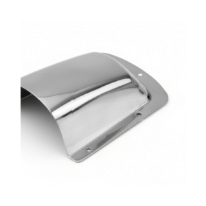CLAM SHELL VENTILATOR SS,7-5/8*6-7/8*2-13/16"